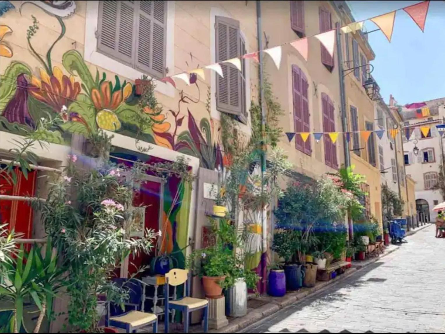 Le Perchoir Du Panier Lägenhet Marseille Exteriör bild